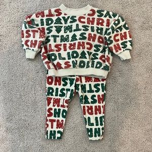 Christmas jogging set